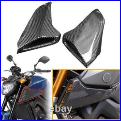 Real Carbon Fiber Air Intake Panels Tank Fairing For Yamaha FZ09 MT-09 2013-2016