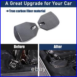 Real Carbon Fiber Engine Bay Tank Panel Cover Frame Trim For Corvette C8 2020-26