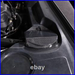 Real Carbon Fiber Engine Bay Tank Panel Cover Frame Trim For Corvette C8 2020-26