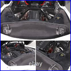 Real Carbon Fiber Engine Bay Tank Panel Cover Frame Trim For Corvette C8 2020-26