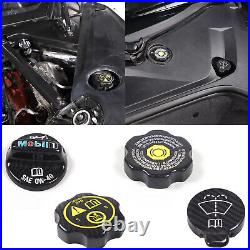 Real Carbon Fiber Engine Oil water tank Cap Cover For Corvette C8 Coupe 2020+