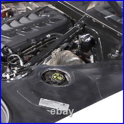 Real Carbon Fiber Engine Oil water tank Cap Cover Trim Fits Corvette C8 2020-24
