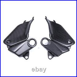 Real Carbon Fiber Fiber Tank Side Panels Cover For Ducati Panigale V4 V4S 2025