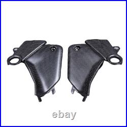 Real Carbon Fiber Fiber Tank Side Panels Cover For Ducati Panigale V4 V4S 2025