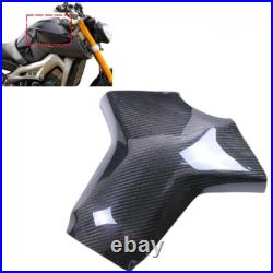 Real Carbon Fiber Fuel Gas Tank Cover Protector For Yamaha MT-09 FZ-09 2013-2020