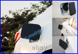 Real Carbon Fiber Fuel Tank Gas Oil Box Cover Trim For Infiniti Q50 Q50L 2014-19