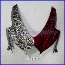 Red Black Forged Carbon Fiber Fairing Kit +Tank Fit Suzuki GSXR600/750 2008-2010