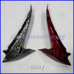 Red Black Forged Carbon Fiber Fairing Kit +Tank Fit Suzuki GSXR600/750 2008-2010