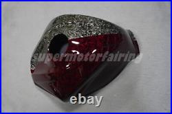 Red Black Forged Carbon Fiber Fairing Kit +Tank Fit Suzuki GSXR600/750 2008-2010