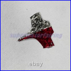 Red Black Forged Carbon Fiber Fairing Kit +Tank Fit Suzuki GSXR600/750 2008-2010