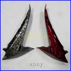 Red Black Forged Carbon Fiber Fairing Kit +Tank For Suzuki GSXR600/750 2008-2010