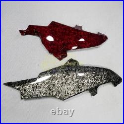 Red Black Forged Carbon Fiber Fairing Kit +Tank For Suzuki GSXR600/750 2008-2010