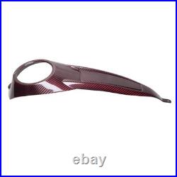 Red Carbon Fiber Gas Fuel Tank Console for Harley 24-25 Road Glide FLHX FLTRXSE