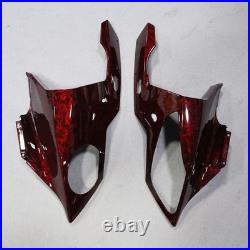 Red Forged Carbon Fiber Fairing Body Kit+Tank+Bolts For BMW S1000RR 2009-2014 US