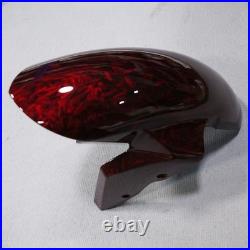 Red Forged Carbon Fiber Fairing Body Kit+Tank+Bolts For BMW S1000RR 2009-2014 US