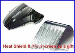Red Forged Carbon Fiber Fairing Body Kit+Tank For Kawasaki Ninja ZX6R 2007-2008