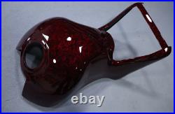 Red Forged Carbon Fiber Fairing Bodywork&Tank For Kawasaki Ninja ZX14 R 06-11 US