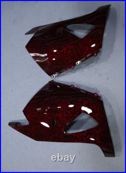 Red Forged Carbon Fiber Fairing Bodywork&Tank For Kawasaki Ninja ZX14 R 06-11 US