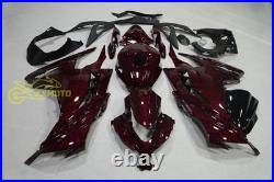 Red Forged Carbon Fiber Fairing Kit &Tank +Bolt for Kawasaki Ninja 300 2013-2017