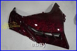 Red Forged Carbon Fiber Fairing Kit &Tank +Bolt for Kawasaki Ninja 300 2013-2017
