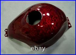 Red Forged Carbon Fiber Fairing Kit+Tank Cover For Honda CBR600F4 1999 2000 US