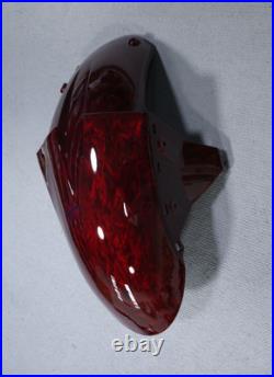 Red Forged Carbon Fiber Fairing Kit+Tank For Kawasaki Ninja ZX-10R 2004-2005 US