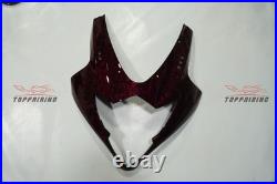 Red Forged Carbon Fiber Fairing +Tank Cover for Suzuki GSXR1000 2005-2006 Kit
