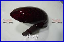 Red Forged Carbon Fiber Fairing +Tank Cover for Suzuki GSXR1000 2005-2006 Kit