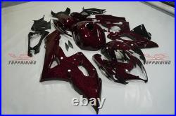 Red Forged Carbon Fiber Fairing +Tank Cover for Suzuki GSXR1000 2005-2006 Kit
