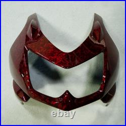 Red Forged Carbon Fiber Fairings+Tank+Bolts For Kawasaki Ninja 250R 2008-2012 US