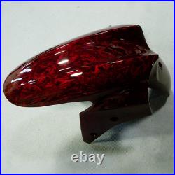 Red Forged Carbon Fiber Fairings+Tank+Bolts For Kawasaki Ninja 250R 2008-2012 US