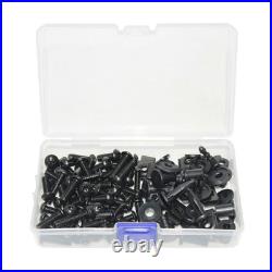 Red Forged Carbon Fiber Fairings+Tank+Bolts For Kawasaki Ninja 250R 2008-2012 US