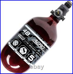 Reliable Carbon Fiber 48ci HPA Paintball Air System Ensured Safety & Strength