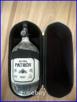 SUPER RARE Silver Patrón Hk Army Paintball Tank + EXO Carbon Fiber Tank Case