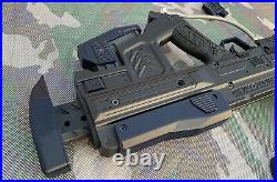 Savage Combat Halo MA40 Assault Rifle Black/Blue Tippmann A5 Paintball Marker Savage Combat Halo MA40 Assault Rifle Black/Blue Tippmann A5 Paintball Marker