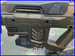 Savage Combat Halo MA40 Assault Rifle Black/Blue Tippmann A5 Paintball Marker Savage Combat Halo MA40 Assault Rifle Black/Blue Tippmann A5 Paintball Marker