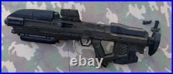 Savage Combat Halo MA40 Assault Rifle Black/Blue Tippmann A5 Paintball Marker Savage Combat Halo MA40 Assault Rifle Black/Blue Tippmann A5 Paintball Marker