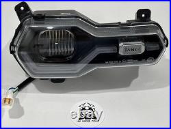 Scooter Carbon Fiber Head Lamp Chuma Tank 200 Maxuma Carbon Armor Gy7