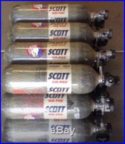 Scott 2216psi 30min SCBA Carbon Fiber Bottle Cylinder Tank Manufacture 2007