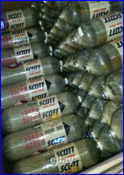 Scott 4500PSI 45MIN SCBA Carbon Fiber Bottle Tank Cylinder 2010 No Valve