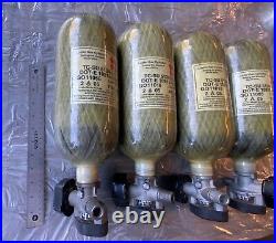 Scott 4500PSI SCBA Carbon Fiber Bottle Tank Cylinder 2005 CGA 347 PCP Air Gun