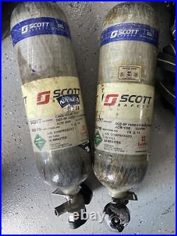 Scott SCBA 4500 PSI Firefighter 30 Minute Carbon Fiber Bottle Air Tank Cylinder