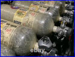 Scott Snap Change 4500PSI 45MIN SCBA Carbon Fiber Bottle Tank Cylinder 2010