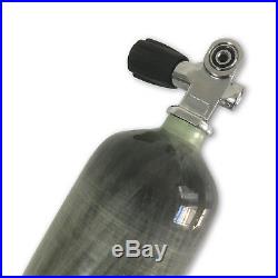 Softair 3L CE 4500Psi Diving Tank Mini Carbon Fiber Cylinder with Valve