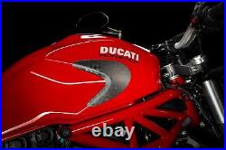 Strauss Ducati Monster 821 1200 1200S Carbon Fibre Tank Sliders Satin