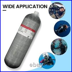 TUDIVING 4500Psi Pcp 4.7L 286Cu CE approved Carbon Fiber Tank for Air Gun