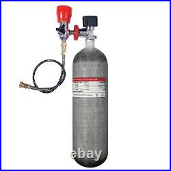 TUDIVING 4500Psi Pcp 4.7L 286Cu Carbon Fiber Tank with Filling Regulator Valve