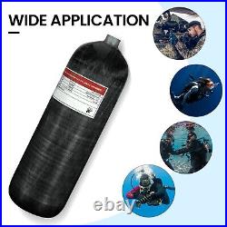 TUDIVING 4500Psi Pcp 6.8L 414Cu CE approved Carbon Fiber Tank for Air Gun