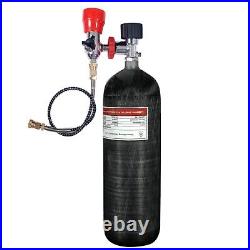 TUDIVING 4500Psi Pcp 6.8L 414Cu Carbon Fiber Tank with Filling Regulator Valve