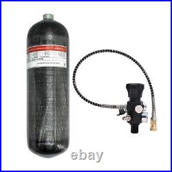 TUDIVING 4500Psi Pcp 6.8L 414Cu Carbon Fiber Tank with Filling Regulator Valve